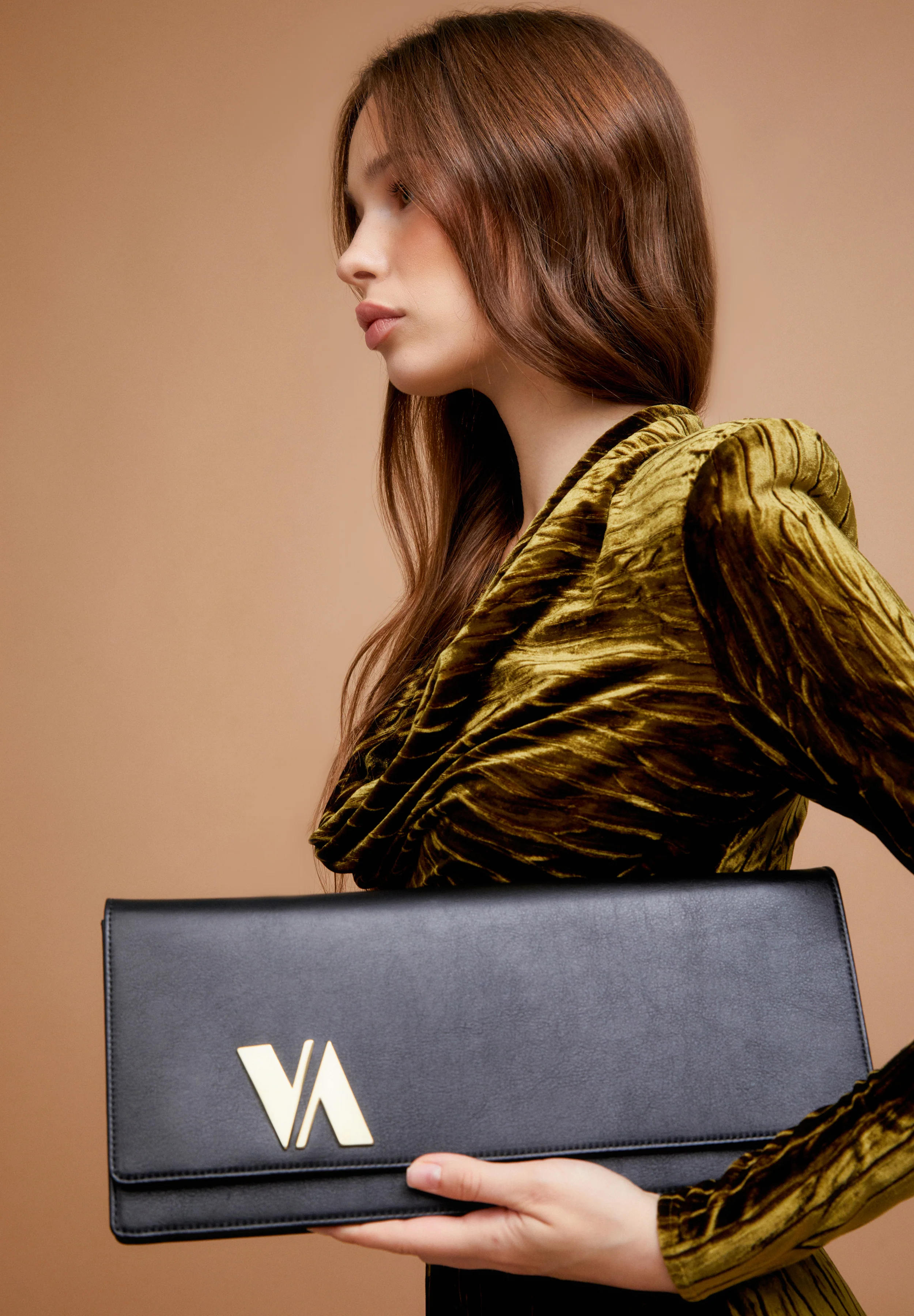Bolso cartera grande negro - Image 5