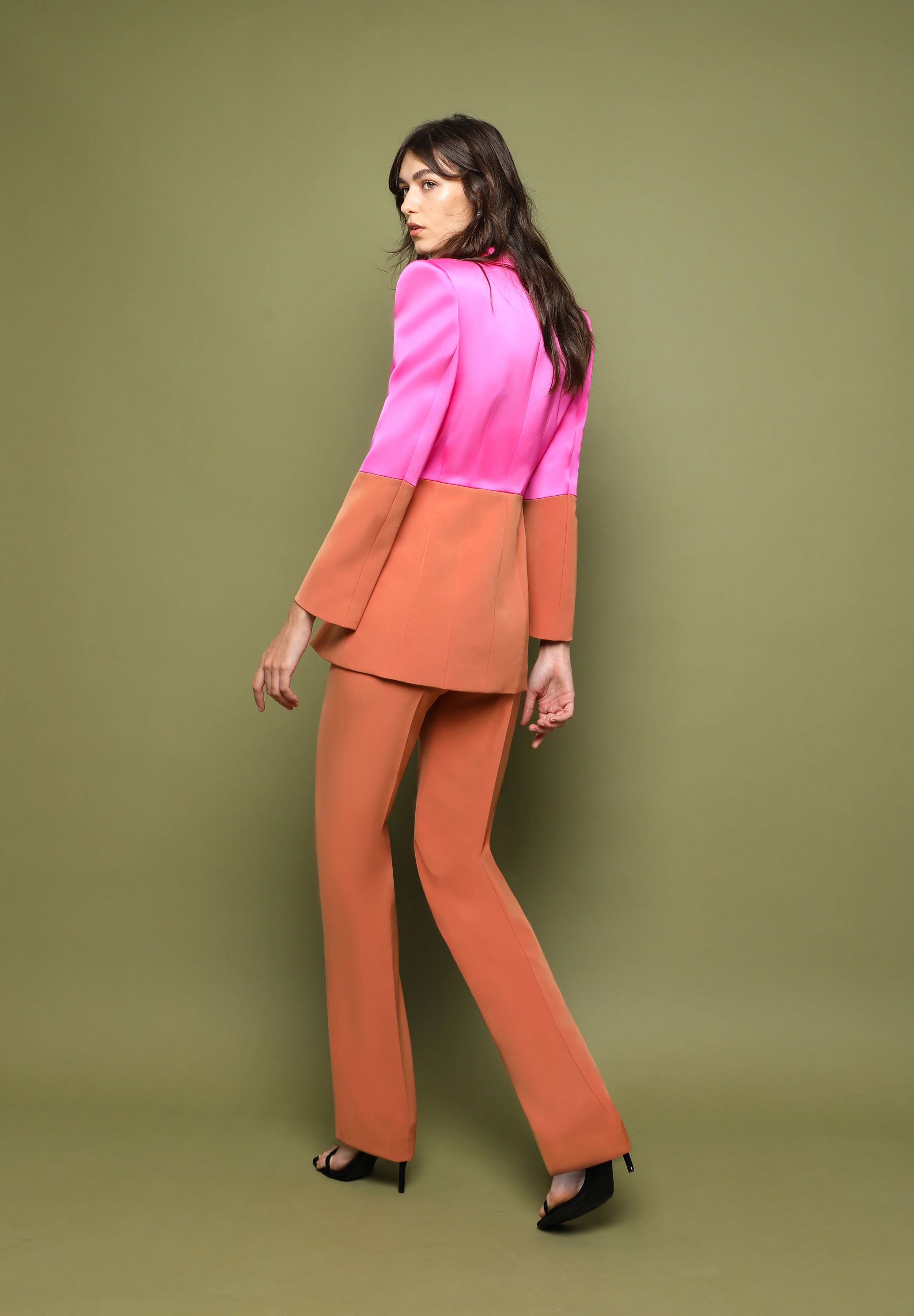 QUORE CHAQUETA BICOLOR FUCSIA Y CALDERA - Image 3