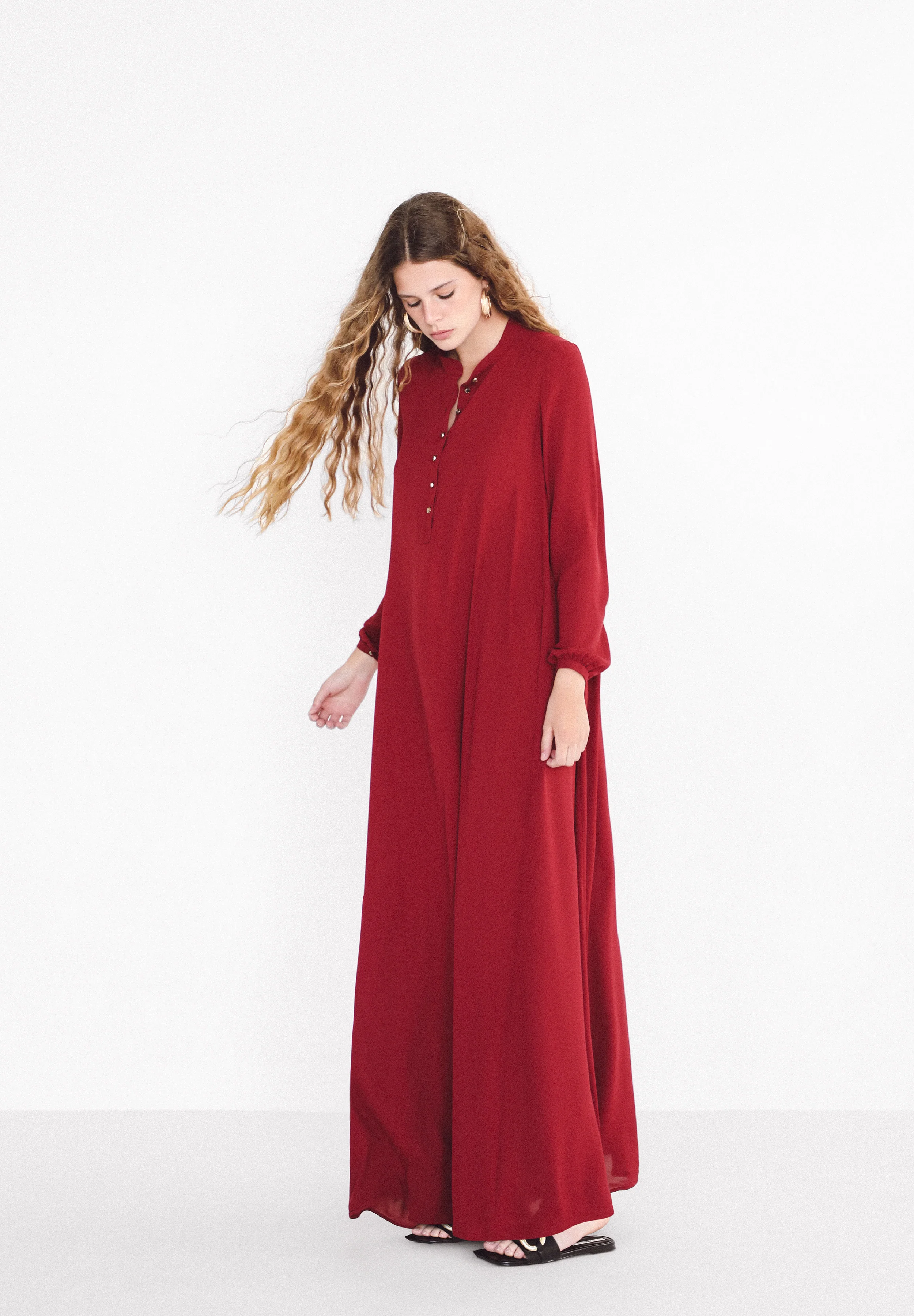 NIA KAFTAN BURDEOS - Image 3