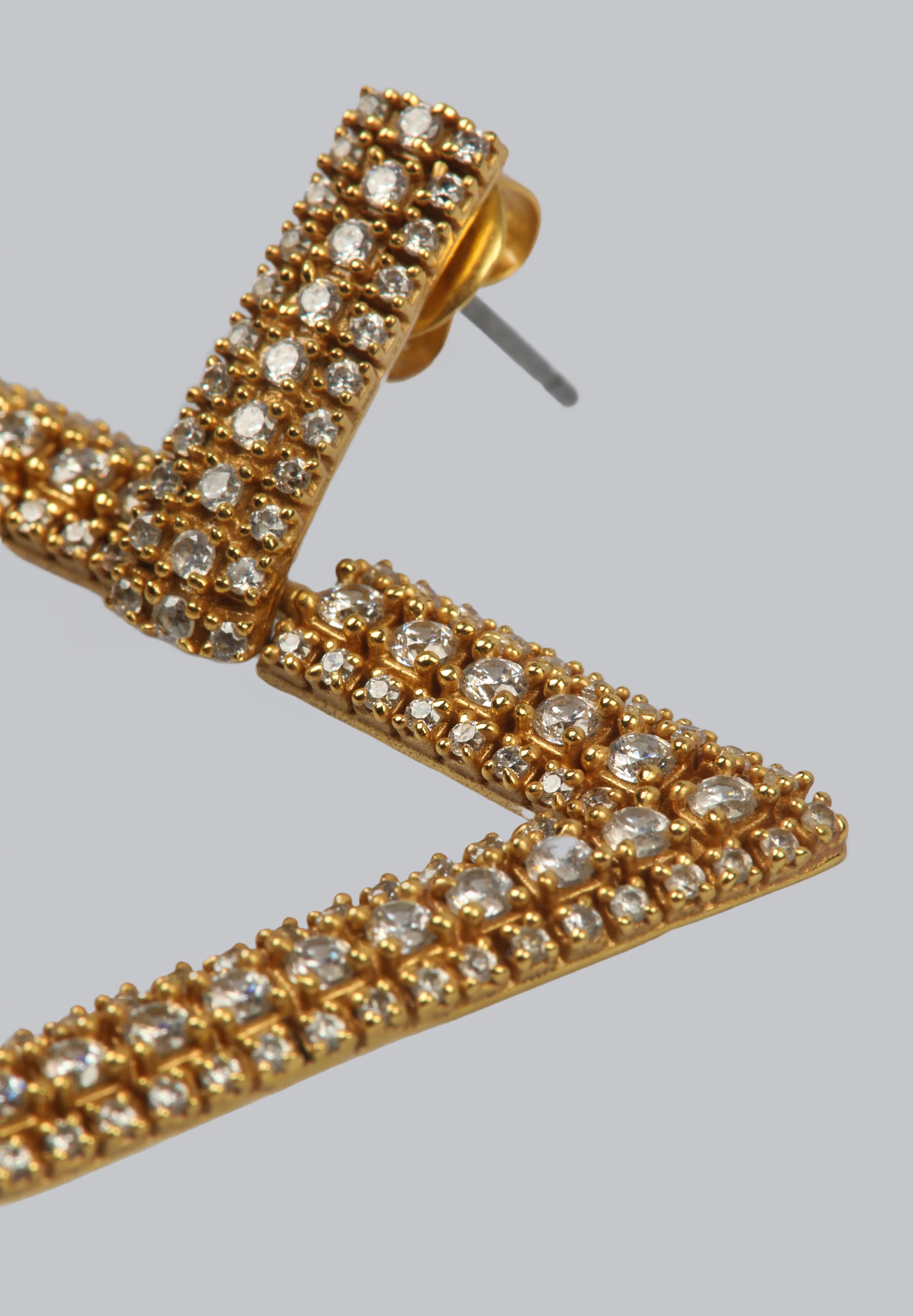 PENDIENTES TRIANGULO CRISTAL - Image 4