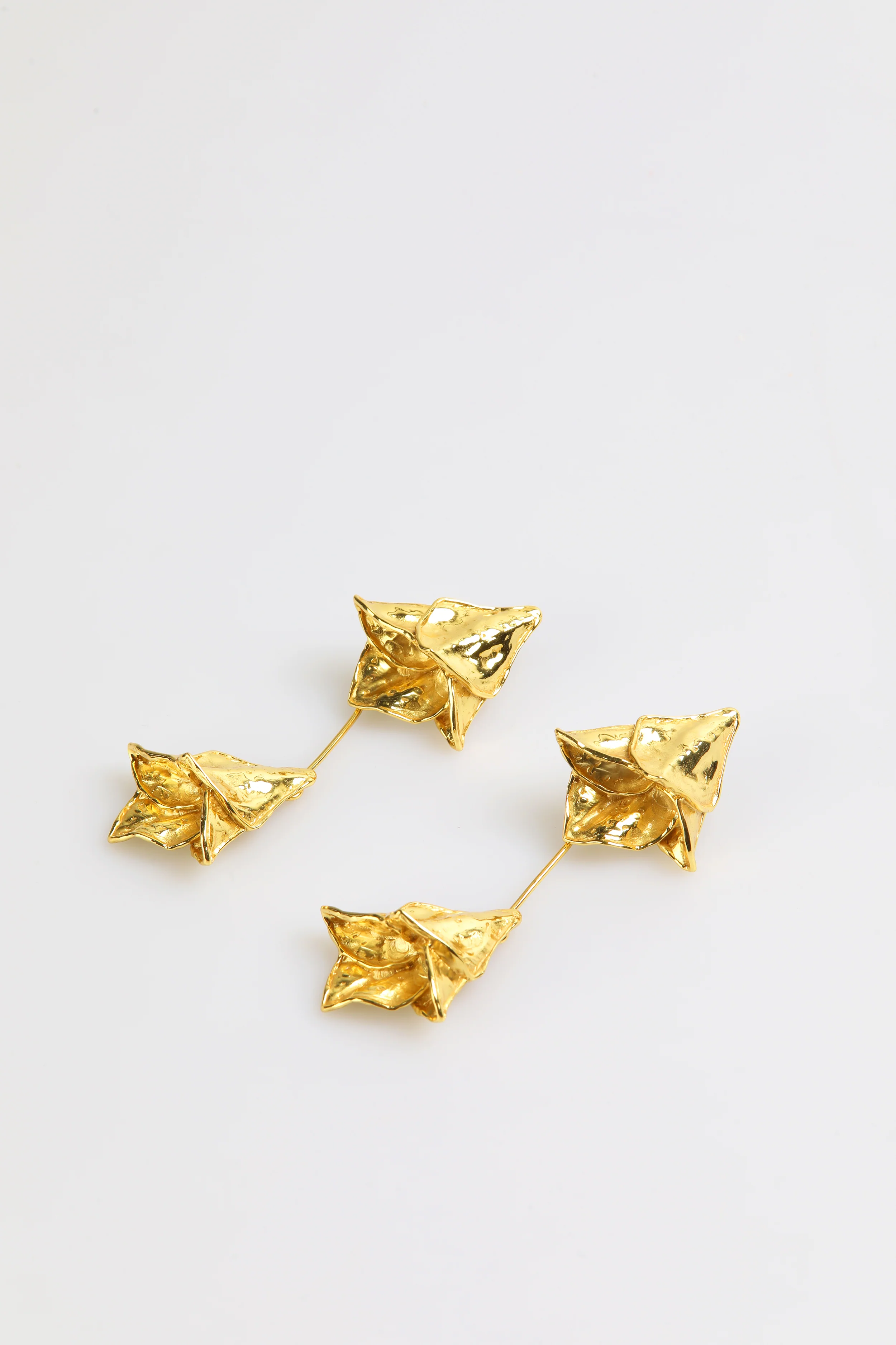 PENDIENTES TULIPA DORADOS - Image 5