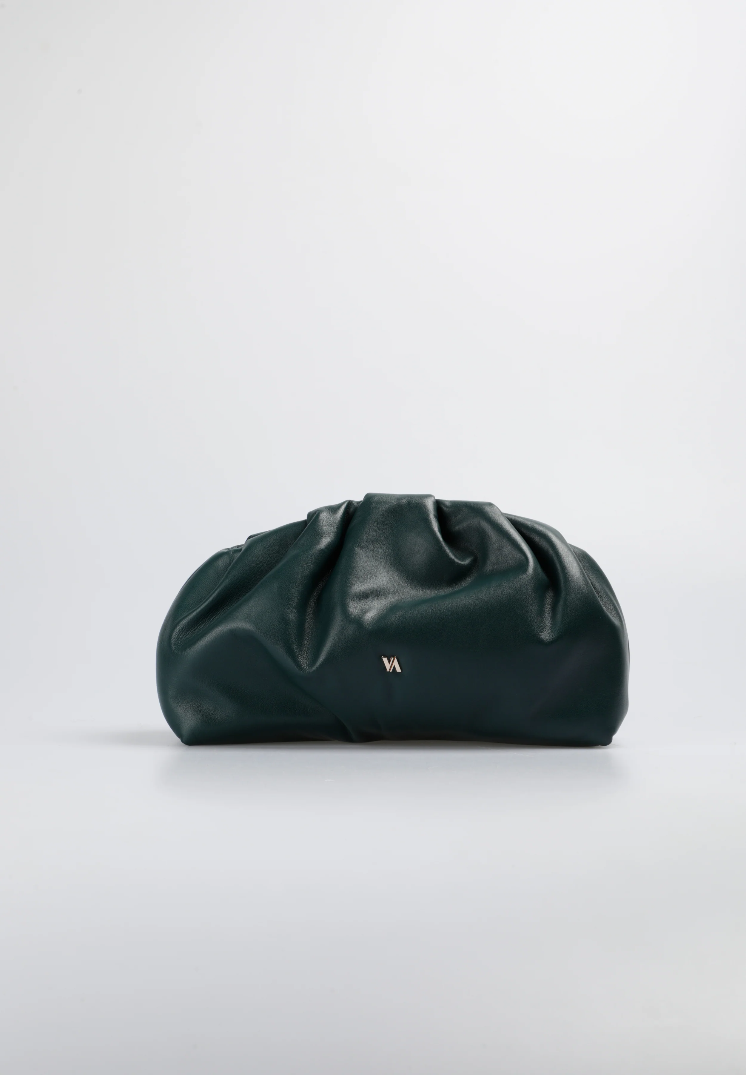 POMPOM BAG MEDIA LUNA GREEN