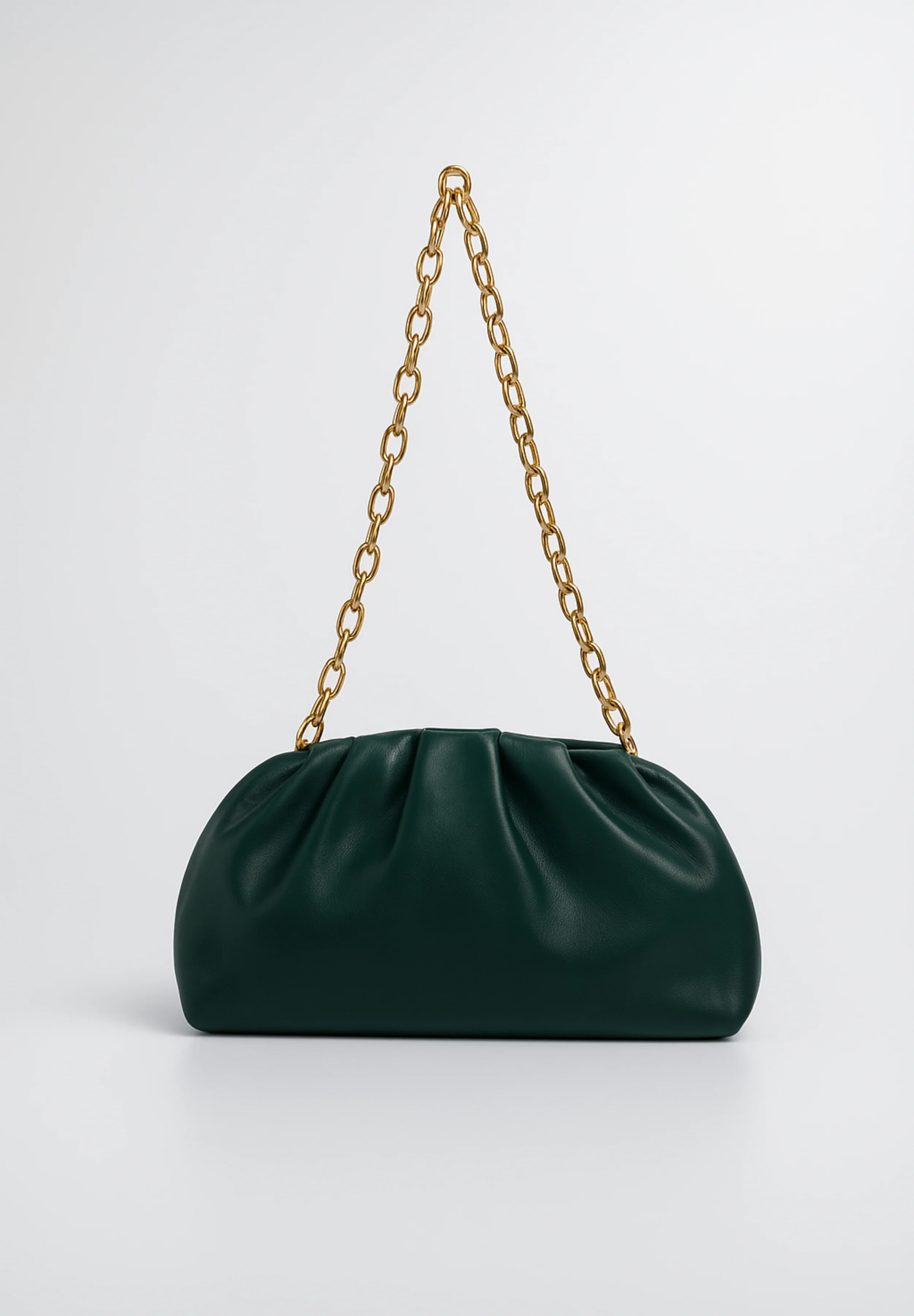 POMPOM BAG MEDIA LUNA GREEN - Image 5